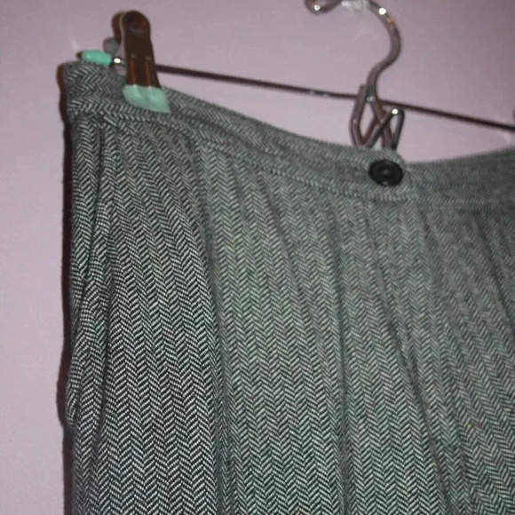 J.Jill Stretch Trousers Herringbone Pattern Size 6 with Pockets - Picture 5 of 12